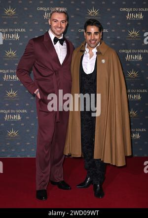 Londres, Royaume-Uni. 17 janvier 2024. Dr Ranj Singh arrive à la première européenne de Alegria du Cirque du Soleil, dans Un nouvel éclairage, au Royal Albert Hall, à Londres. Crédit : Doug Peters/EMPICS/Alamy Live News Banque D'Images