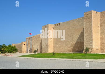 Musée archéologique de Sousse. Le musée est situé dans la Kasbah de la Médina de Sousse, en Tunisie. Banque D'Images