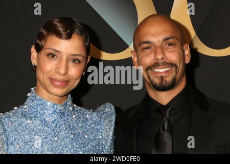 Les gagnants des 50th Daytime Emmy Awards se promènent à l'hôtel Bonaventure le 15 décembre 2023 à Los Angeles, CA avec : Brytni Sarpy, Bryton James où : Los Angeles, Californie, États-Unis quand : 16 décembre 2023 crédit : Nicky Nelson/WENN Banque D'Images