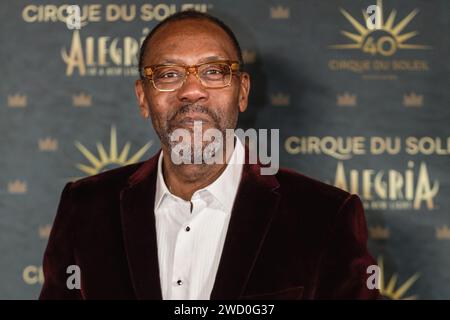 Londres, Royaume-Uni. 17 janvier 2024. Sir Lenny Henry arrive pour la première du Cirque du Soleil 'Alegria - In A New Light' au Royal Albert Hall de Londres. Crédit : Imageplotter/Alamy Live News Banque D'Images