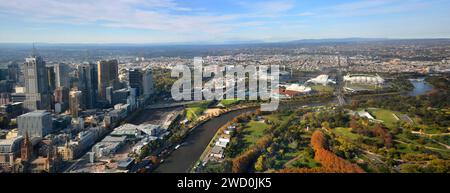 Australie, Melbourne - 14 mai 2014 ; Australian tennis Open salle Panorama Melbourne, Australie Banque D'Images