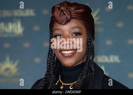 Londres, Royaume-Uni. 17 janvier 2024. Photo : Corinna Brown assiste à la première européenne de « ALEGRIA - In A New Light » du Cirque du Soleil au Royal Albert Hall. Crédit : Justin ng/Alamy Live News Banque D'Images