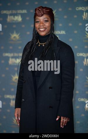 Londres, Royaume-Uni. 17 janvier 2024. Photo : Corinna Brown assiste à la première européenne de « ALEGRIA - In A New Light » du Cirque du Soleil au Royal Albert Hall. Crédit : Justin ng/Alamy Live News Banque D'Images