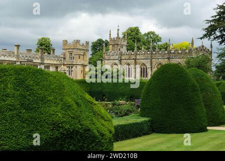 Château et jardins de Sudeley, Winchcombe, Gloucestershire, Royaume-Uni Banque D'Images