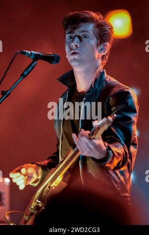 Alex Turner - Arctic Monkeys, V2011, Hylands Park, Chelmsford, Essex, Royaume-Uni - 20 août 2011 Banque D'Images