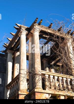 La Pergola, Hampstead Heath, Camden, Londres, Angleterre, ROYAUME-UNI, GB. Banque D'Images