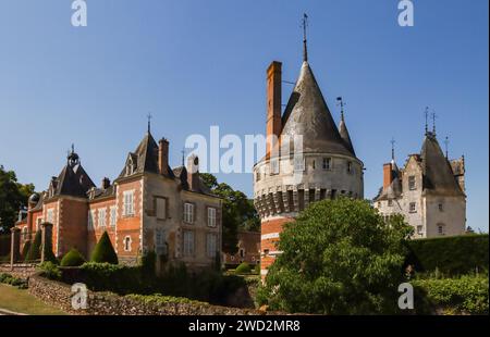 Château, Frazé, département d'Eure-et-Loir, région Centre-Val de Loire, France Banque D'Images