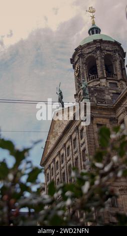 L'Hôtel de Ville d'Amsterdam Banque D'Images