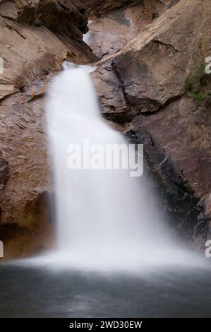 Roaring River Falls, Kings Canyon National Park, Californie Banque D'Images