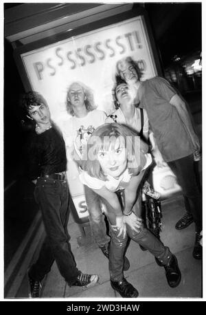 Le groupe de punk gallois Gouge joue au Newprt TJS le 28 août 1994. Groupe indie rock formé à Cardiff, pays de Galles en 1992. Après deux singles réussis, ils se séparent lors de l'enregistrement de ce qui aurait été leur premier album en 1995. Banque D'Images