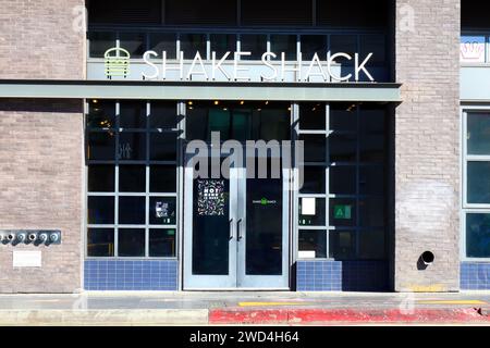 Los Angeles, Californie : restaurant de restauration rapide Shake Shack Banque D'Images