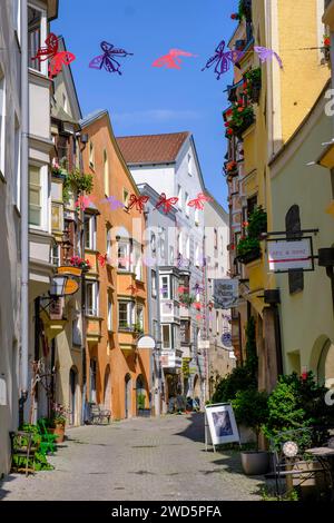 Schlossgasse, Hall in Tirol, Inntal, Tyrol, Autriche Banque D'Images