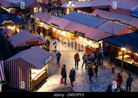 Marché de Noël de Nuremberg, 28 novembre 2022 Banque D'Images