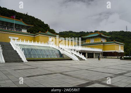 Le Musée National du Palais à Taipei, Taiwan. Banque D'Images