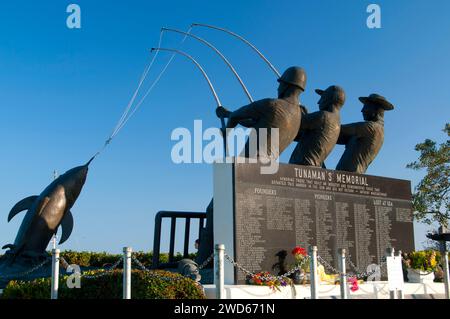 Tunaman's Memorial, Shelter Island Shoreland Park, San Diego, Californie Banque D'Images