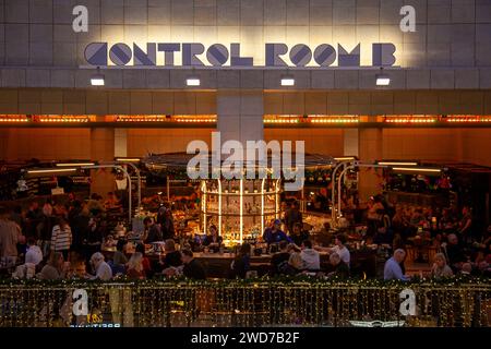 Control Room Restaurant à Battersea Power Station à Londres Royaume-Uni Banque D'Images