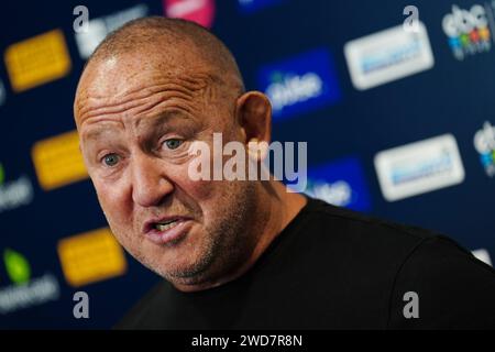 Photo du dossier datée du 23-09-2022 de Steve Diamond que Newcastle a nommé directeur consultant du rugby du club. Le Lancastrian, 54 ans, prendra le contrôle effectif d’un club qui s’effondre au pied de la Premiership après avoir perdu l’ensemble de ses 11 matchs cette saison. Date d'émission : vendredi 19 janvier 2024. Banque D'Images