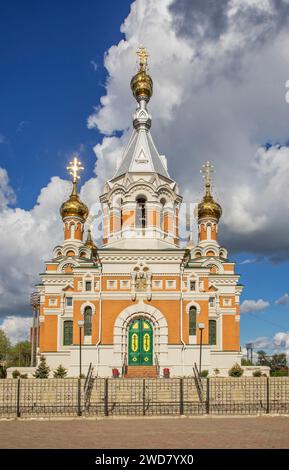 Cathédrale du Christ Sauveur à Oral. Kazakhstan Banque D'Images