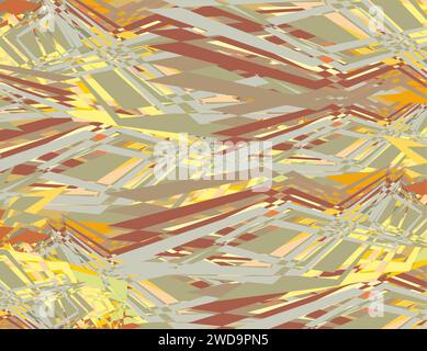 Fond texturé dans les tons jaune-gris-doré pour tissus ou textiles. Fond de paille comme motifs d'automne pour les concepts d'affaires, les couvertures, la mode Banque D'Images