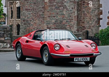 Ferrari Dino 246 GTS Spyder Banque D'Images