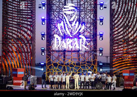 1020 HYSE, HYSE-X1, Dakar future Mission 1000, lors du Podium final du Dakar 2024 le 19 janvier 2024 à Yanbu, Arabie Saoudite crédit : Independent photo Agency/Alamy Live News Banque D'Images