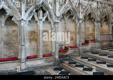 Cathédrale d’Ely Banque D'Images