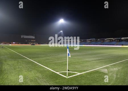 Eindhoven, pays-Bas. 19 janvier 2024. Eindhoven, 19-01-2024, Jan Louwers Stadium, Dutch Keukenkampioen divisie, saison 2023/2024. FC Eindhoven - de Graafschap. Stade avant le match crédit : Pro Shots/Alamy Live News Banque D'Images