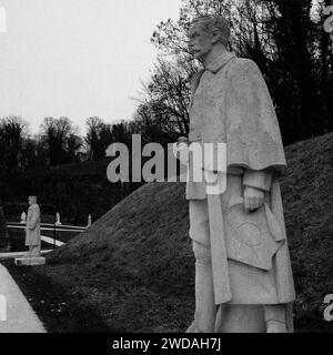 Statue de Maréchal, Citadelle, Verdun, Meuse, région Grand-est, France Banque D'Images