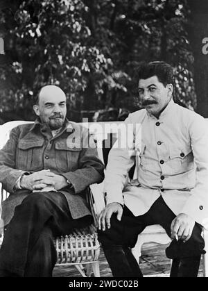 19220900-Lénine Staline gorky-02. Banque D'Images