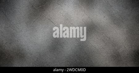 Ancienne texture métallique. Fond métallique grunge ou texture avec des rayures et des fissures. Texture en acier usée ou fond métallique, bannière large Banque D'Images