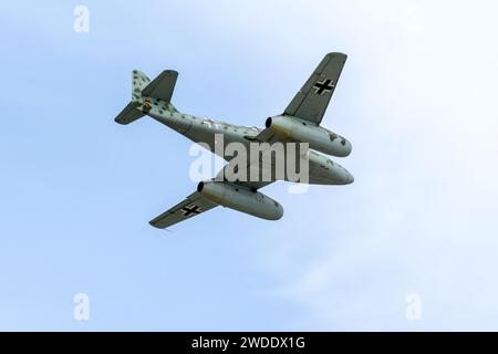 Messerschmitt me 262, aéroporté au Royal International Air Tattoo 2023. Banque D'Images