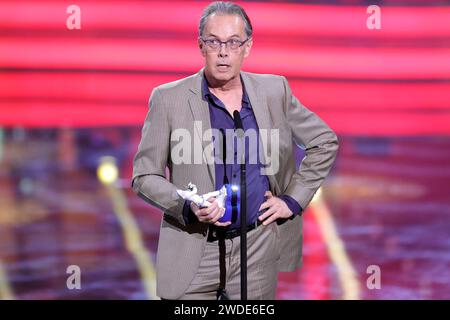 Bayerischer Filmpreis 2023 Martin Rauhaus. Verleihung des 45. Bayerischen Filmpreises 2023 am 19.01.2024 im Prinzregententheater à Münche. Bayern, Deutschland. *** Prix du film bavarois 2023 Martin Rauhaus Présentation du Prix du film bavarois 45 2023 le 19 01 2024 au Prinzregententheater de Munich en Bavière, Allemagne Banque D'Images