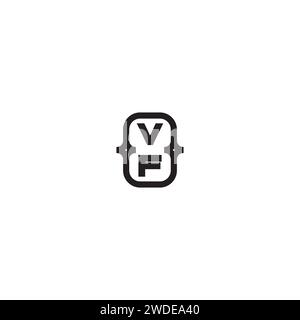 VF Line Bold concept dans un design professionnel de haute qualité qui imprimera bien sur tous les supports d'impression Illustration de Vecteur