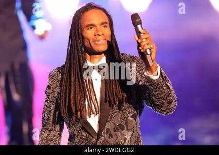 Bayerischer Filmpreis 2023 Fabrice Morvan. Verleihung des 45. Bayerischen Filmpreises 2023 am 19.01.2024 im Prinzregententheater à Münche. Bayern, Deutschland. *** Prix du film bavarois 2023 Fabrice Morvan Présentation du Prix du film bavarois 45 2023 le 19 01 2024 au Prinzregententheater de Munich en Bavière, Allemagne Banque D'Images