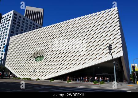 Los Angeles, Californie : THE BROAD Museum situé au 221 S Grand Ave, Los Angeles Banque D'Images