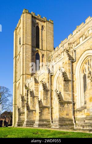 Cathédrale de Ripon Ripon North Yorkshire Angleterre Royaume-Uni GB Europe Banque D'Images