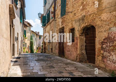 Cetona, un beau village toscan dans la province de Sienne. Toscane, Italie. Banque D'Images