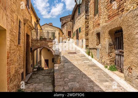 Cetona, un beau village toscan dans la province de Sienne. Toscane, Italie. Banque D'Images