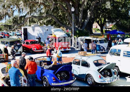 Salon automobile VW Sanford, fl Banque D'Images