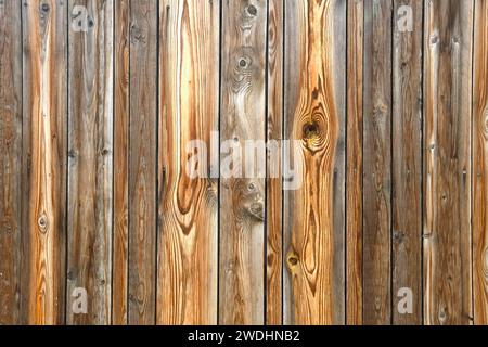 Clôture en bois - closeup Banque D'Images
