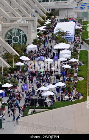 San Diego/california/ 27 septembre 2019/ Premier vendredi du week-end à des milliers de joueurs et de participants delegtaes arrivant pour Twichcon à San Diego Convention Center à San Diego, photo..Francis Dean / Deanpictures. Banque D'Images