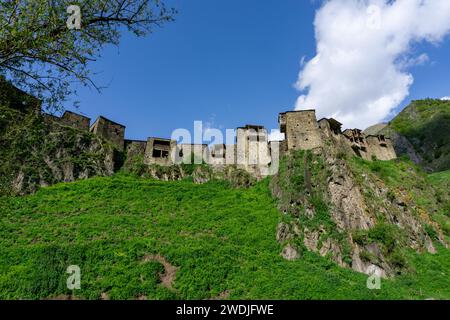 Village de Shatili en Géorgie Europe de l'est Banque D'Images