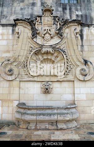 Fontaine de Wignacourt à la Valette Banque D'Images