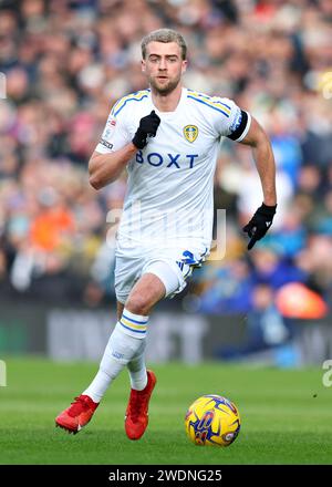 Leeds, Royaume-Uni. 21 janvier 2024. Patrick Bamford de Leeds United lors du Sky Bet Championship Match à Elland Road, Leeds. Le crédit photo devrait être : Gary Oakley/Sportimage crédit : Sportimage Ltd/Alamy Live News Banque D'Images