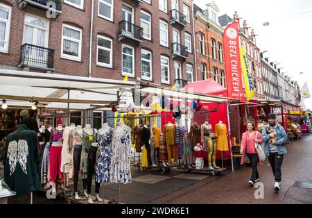 Amsterdam : marché Albert Cuyp Banque D'Images