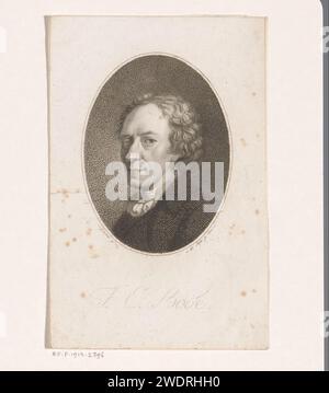 Portrait van Johann Elert Bode, Johann Friedrich Bolt, d'après Franz Gareis, 1800 exemplaires du papier berlinois personnages historiques Banque D'Images