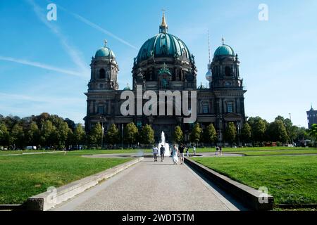 La Cathédrale de Berlin, Berlin, Germany, Europe Banque D'Images