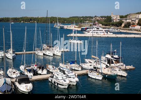 ACI Marina Pula, Pula, Croatie, Europe Banque D'Images