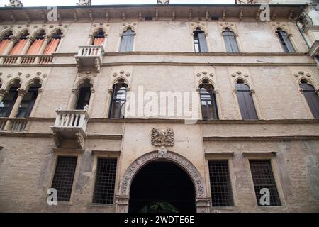 Palazzo da Schio detto CA' d'oro sur Corso Andrea Palladio dans le centre historique de Vicence, province de Vicence, Vénétie, Italie© Wojciech Strozyk / Alamy Banque D'Images