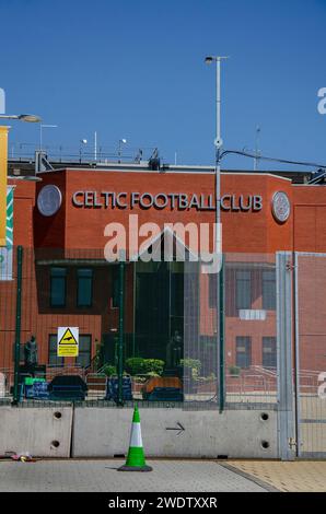 GLASGOW, ÉCOSSE - 24 JUILLET 2014 : Parkhead pendant les Jeux du Commonwealth de Glasgow en 2014. Banque D'Images